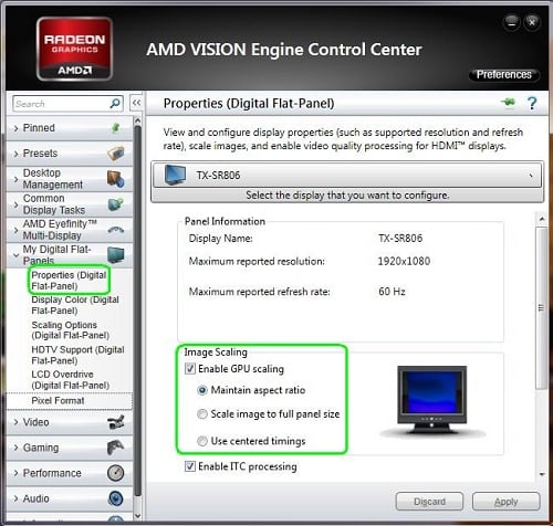 Контрольный цент AMD VISION