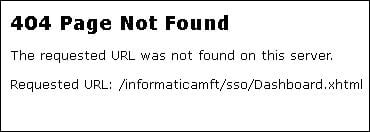 Окно ошибки "404 Page Not Found"