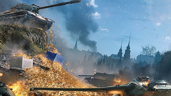 Картинка танковое сражение