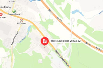 Расположение скалда Wildberries Грязь на Яндекс Картах